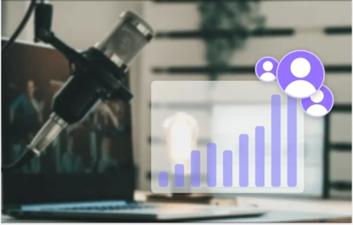 Graphic of audience quantity