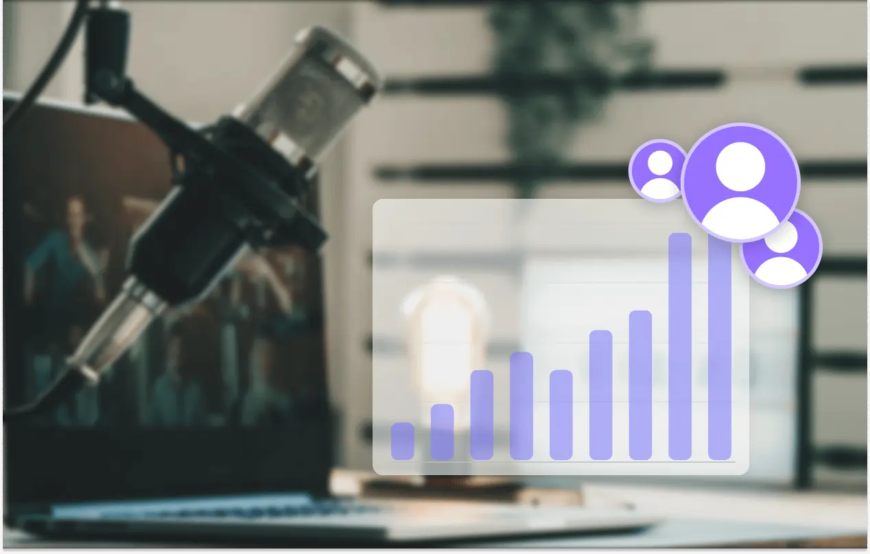 Graphic of audience quantity