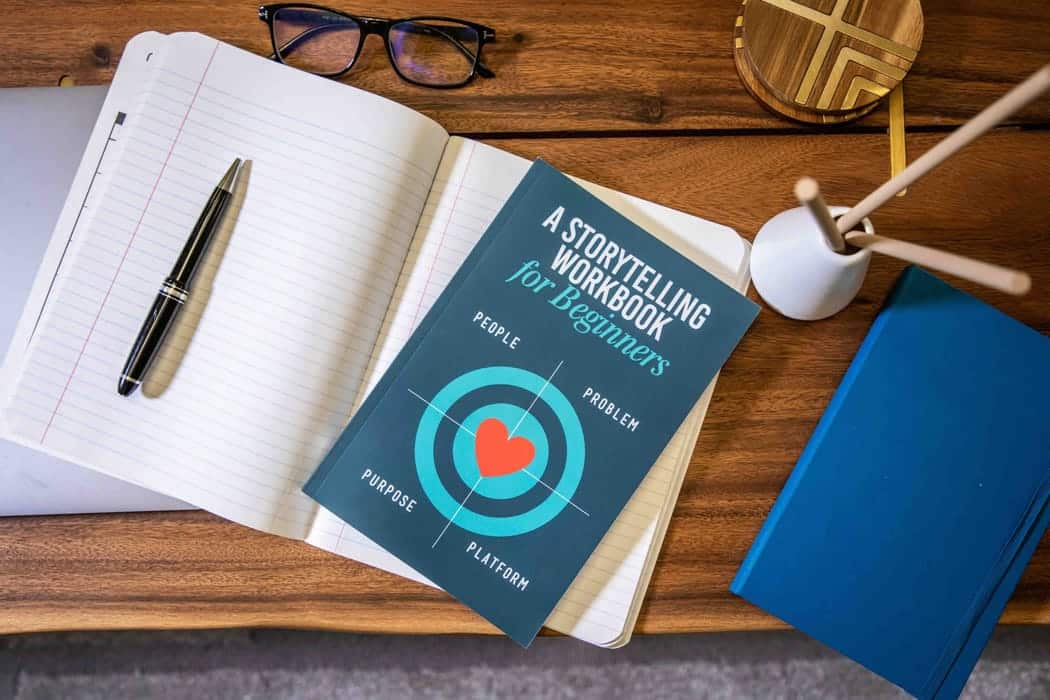 Book with sorytelling tips